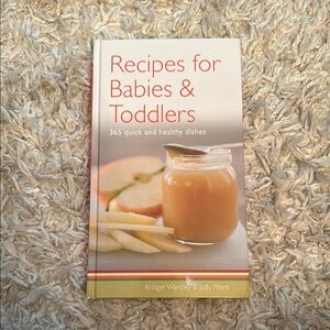 Recipes for Babies & Toddlers Book